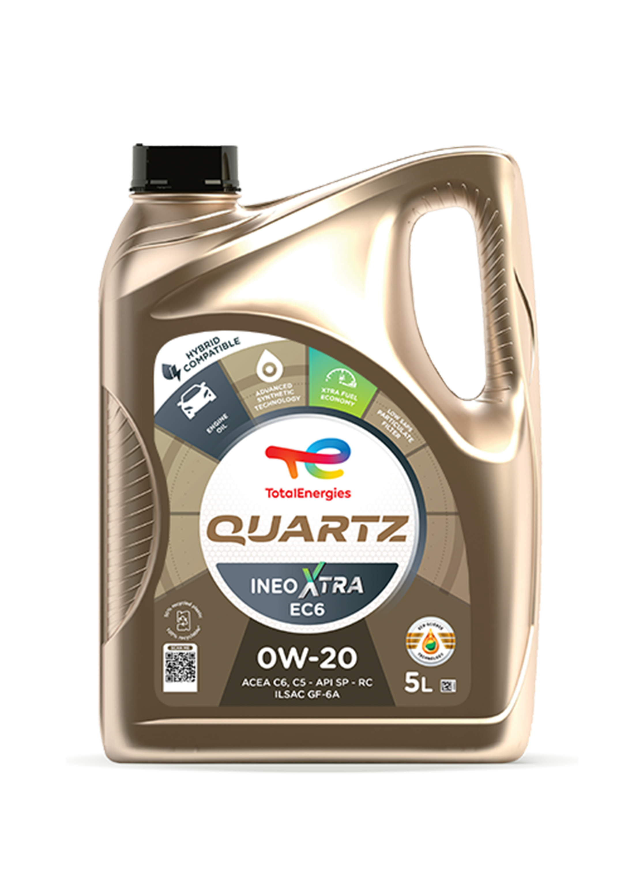 TotalEnergies Quartz Ineo Xtra EC6 0W-20 | ACEA C6 & API SP