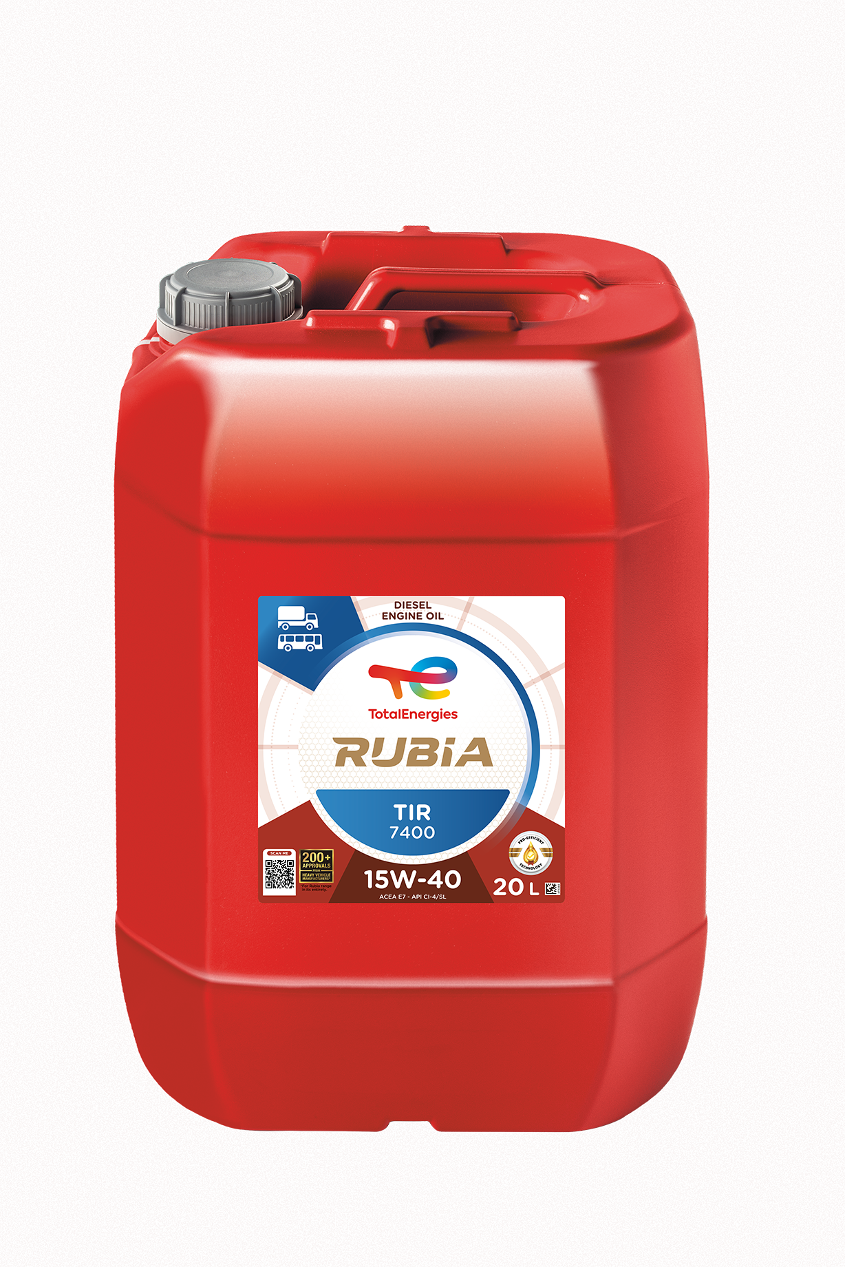 RUBIA TIR 7400 15W40