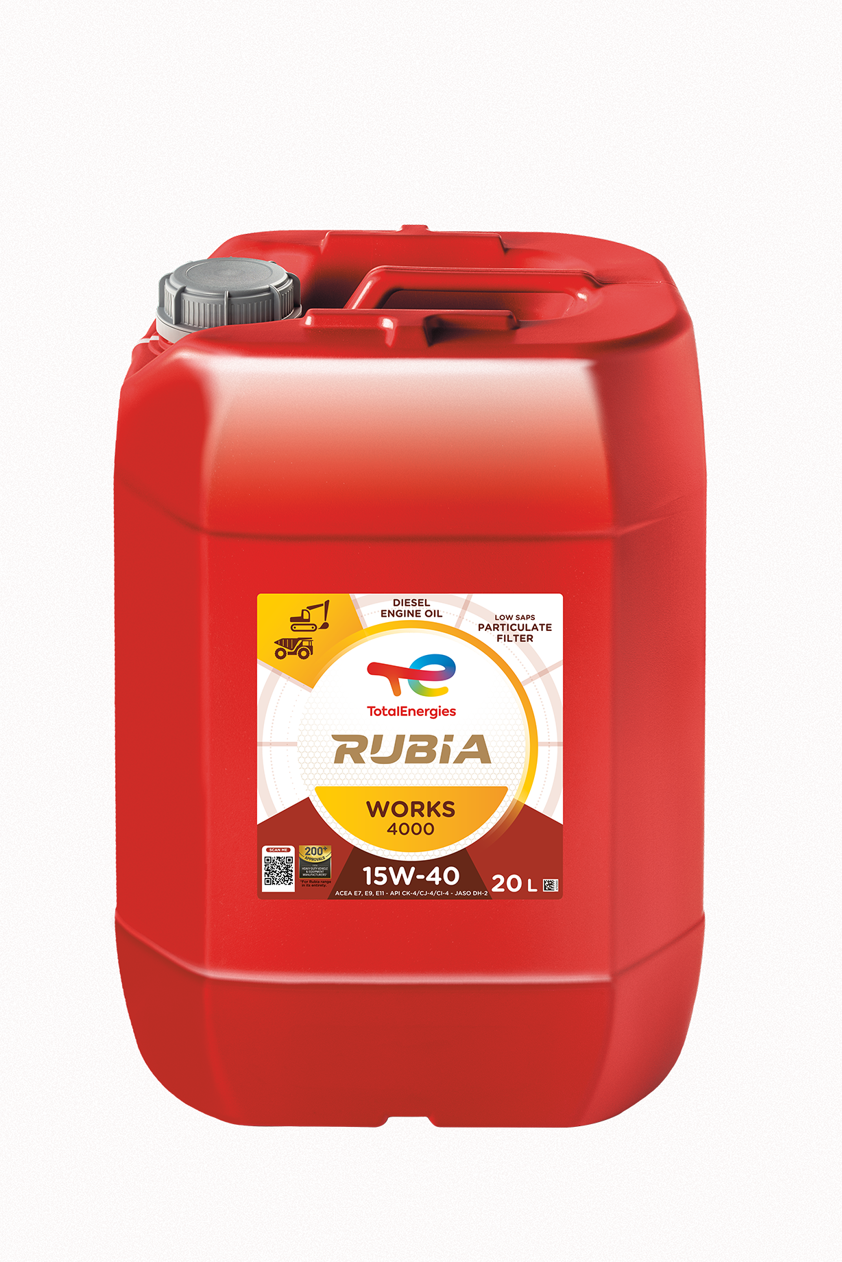 RUBIA WORKS 4000 15W40